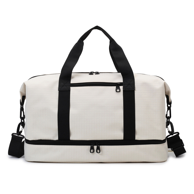 Short-distance travel bags with dry and wet separation, casual fitness bags, independent shoe compartments, handbags with handles, business trip luggage bags Item Picture