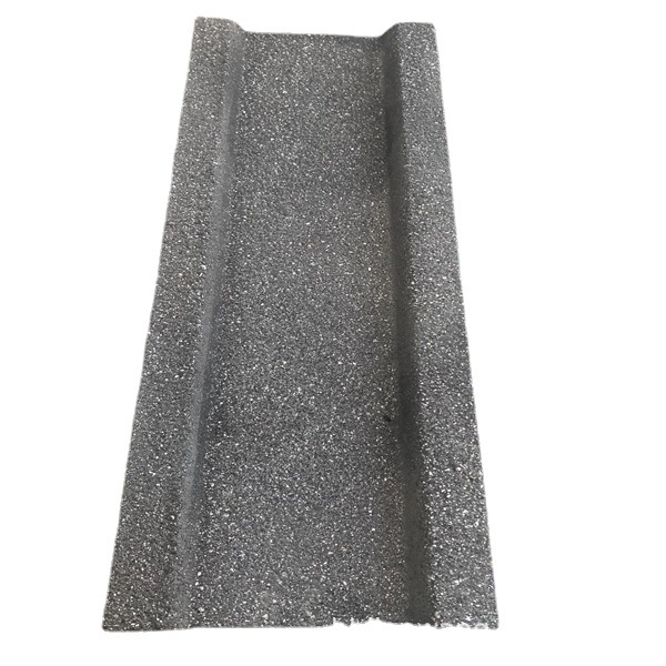 Stone-like black sesame water guide channel L-shaped water barrier strip, stone-like gray sesame granite U-shaped stone-like water grate Item Picture