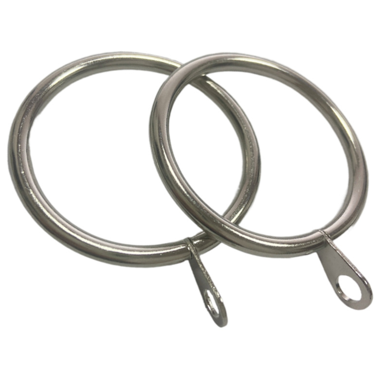 Hot-selling supply: Metal Roman ring curtain, 38mm curtain ring, iron sheet curtain hardware accessories Item Picture