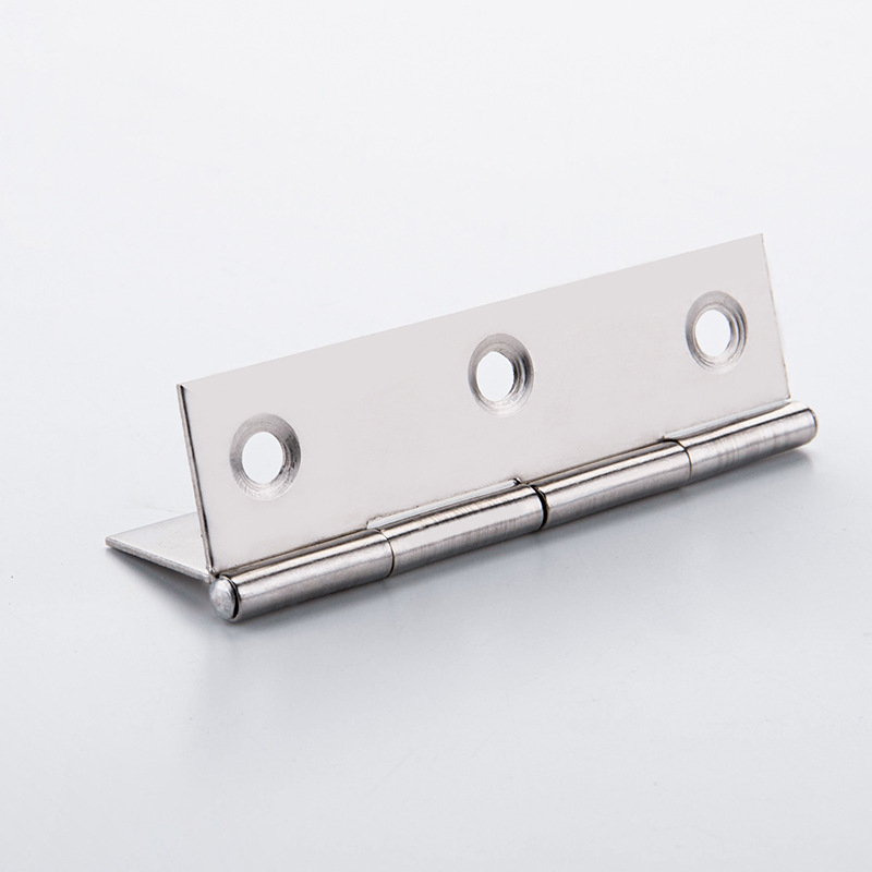 1.0mm stainless steel 3-inch folding hinge, bathroom door, swing small hinge, iron door, silent hardware accessories details Picture
