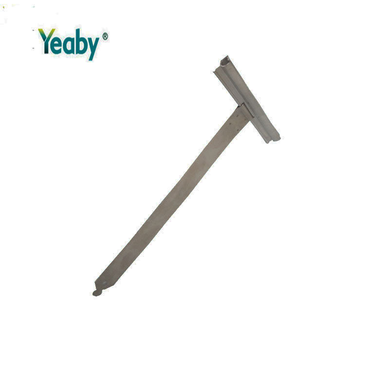 Aluminum alloy accessories for external shading of roller blinds, 190 hooks, non-split spring hanging pieces Specification drawing