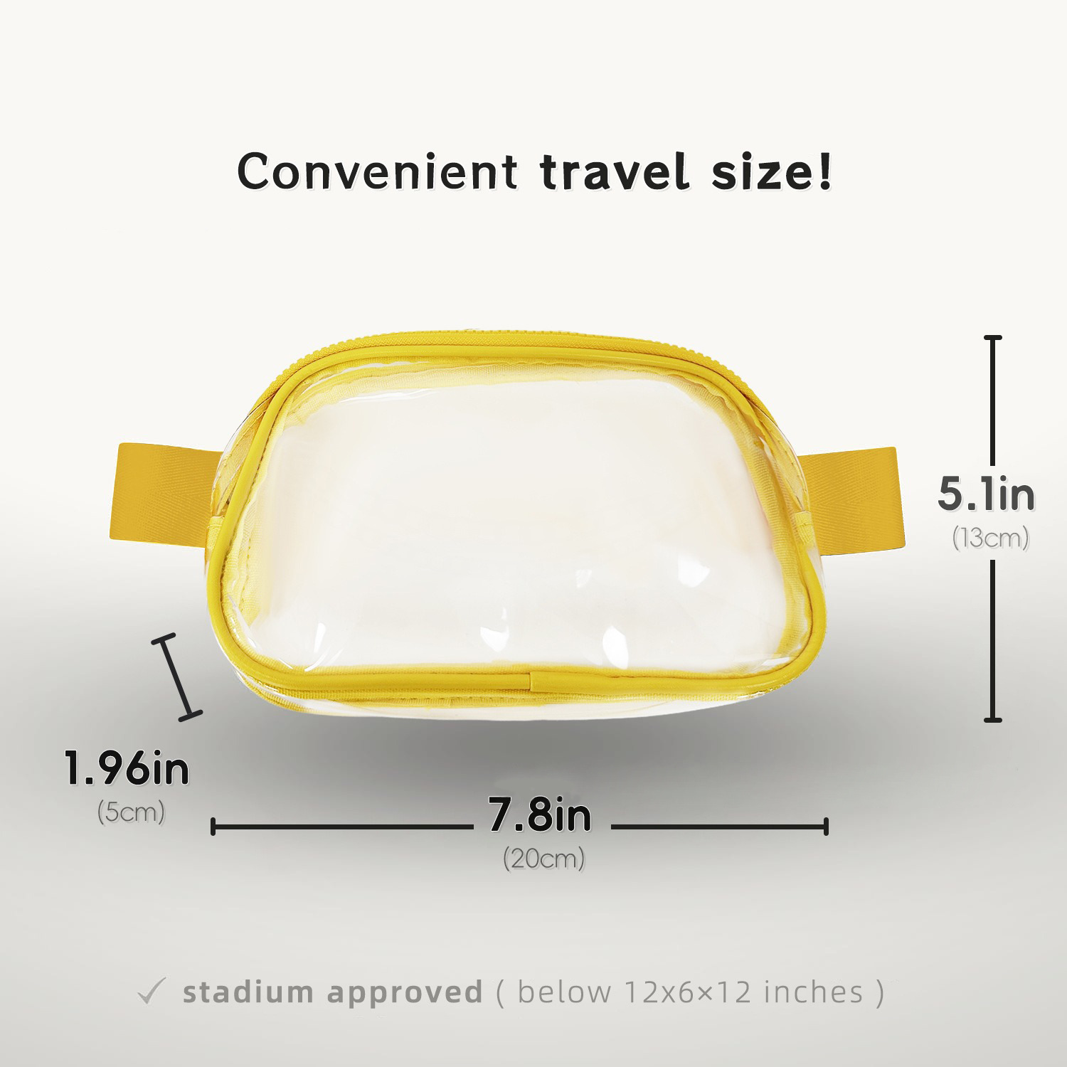 New transparent multi-color waist bag of the same style as lulu, PU waterproof outdoor sports running waist bag, crossbody waist bag details Picture