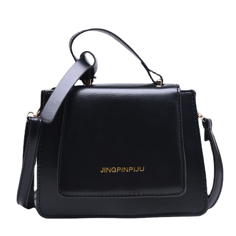 Sheng Shi Retro chic Bag for Women 2019 Popular new Hong Kong-style fashionable texture versatile single-shoulder crossbody small square bag Item Picture