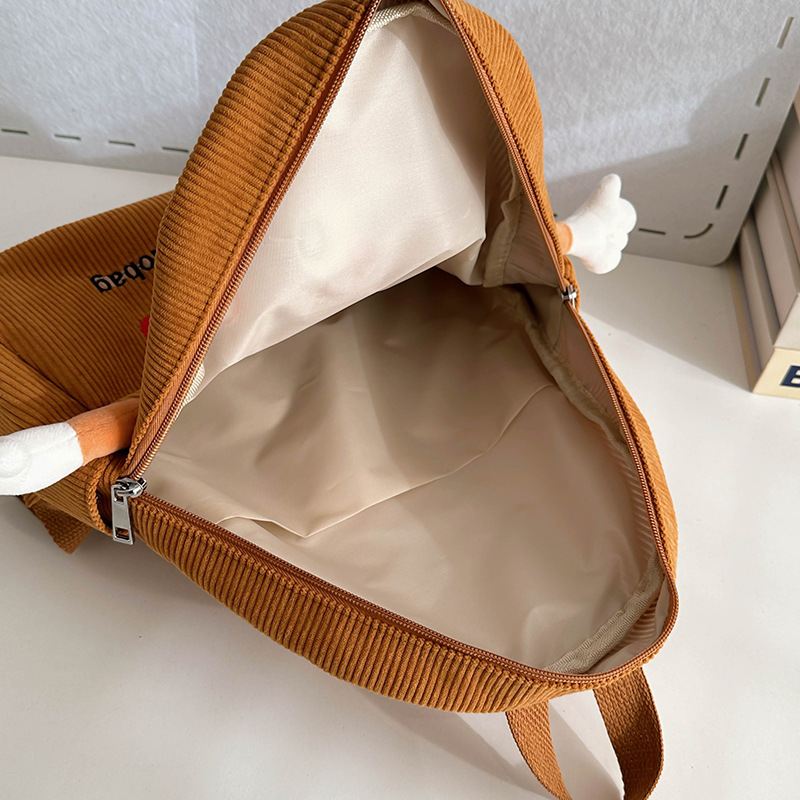 ins cute cartoon schoolbag, Japanese style autumn and winter soft girl backpack, casual and versatile student travel backpack Application Scenario