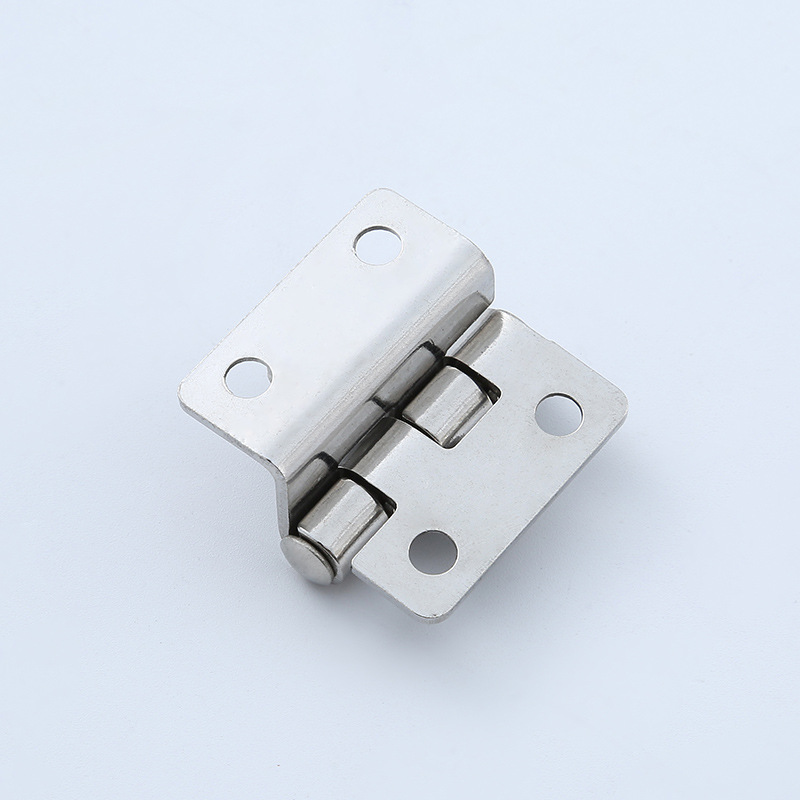 304 stainless steel hinge W-type 1.5-inch bending hinge, thickened CL252 industrial equipment cabinet door hinge wholesale Specification drawing