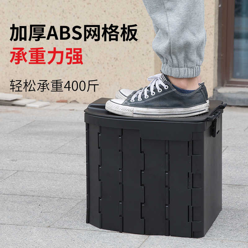 Adult mobile toilet with lid, car toilet, baby outdoor infant toilet, children's portable folding toilet details Picture