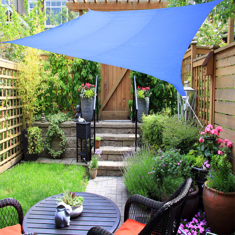 Rectangular 2.5* 3-meter waterproof, sun-proof and UV-resistant sunshade canopy, rain shelter, outdoor sunshade sail details Picture