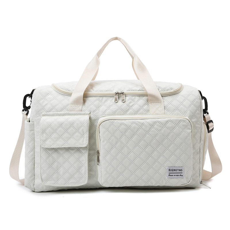 New cross-border hand-held travel bag, large-capacity dry-wet separation sports and fitness bag, short-distance business trip luggage storage bag Item Picture