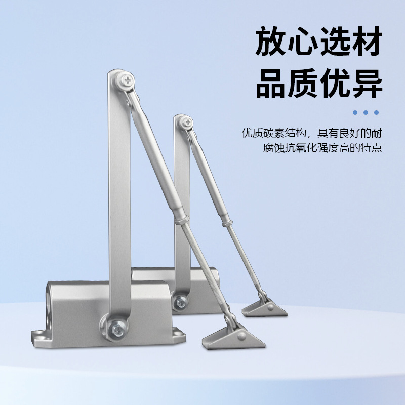 Automatic door closer, household sliding door closer, hydraulic buffer device, fire door closer, magic tool, fire door Specification drawing