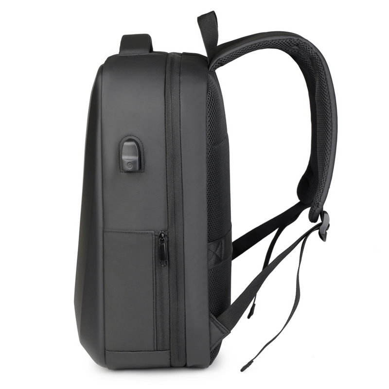 New anti-theft and stylish backpack for men, large-capacity casual business backpack, USB charging, commuting and business trip computer bag details Picture