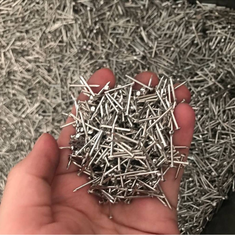 Nickel-plated high-quality round head nails, wooden box nails, photo frame accessories, nameplates, small nails, furniture hinges, copper-plated nails, silver full figure