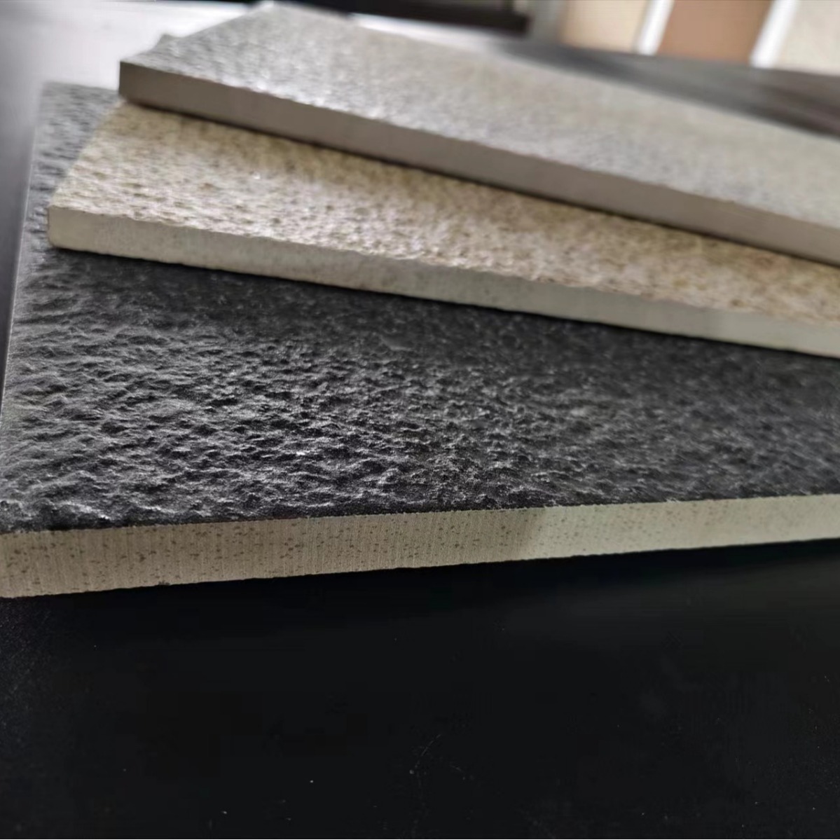 Ecological paving stone courtyard PC bricks, imitation stone garden landscape tiles, granite square bricks, 18mm villa bricks details Picture