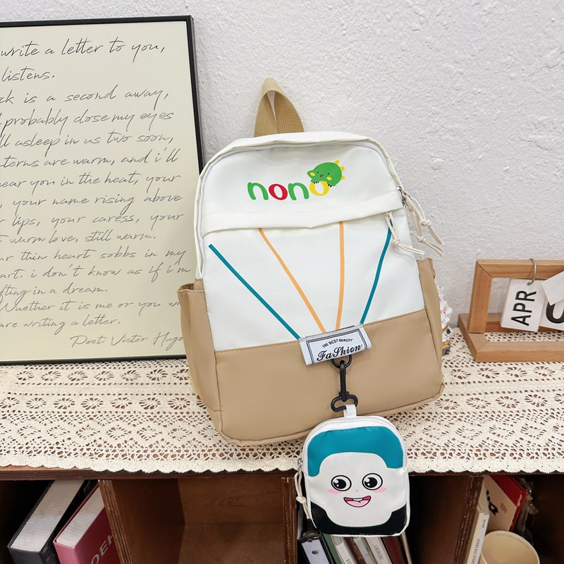New children's backpacks for primary school students' travel, cute baby travel backpacks, cartoon kindergarten schoolbags for boys and girls full figure