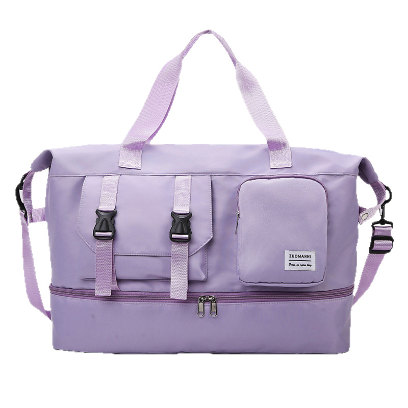 New cross-border travel bag, large-capacity multi-functional single-shoulder sports and fitness bag, independent shoe compartment handbag, crossbody bag Item Picture