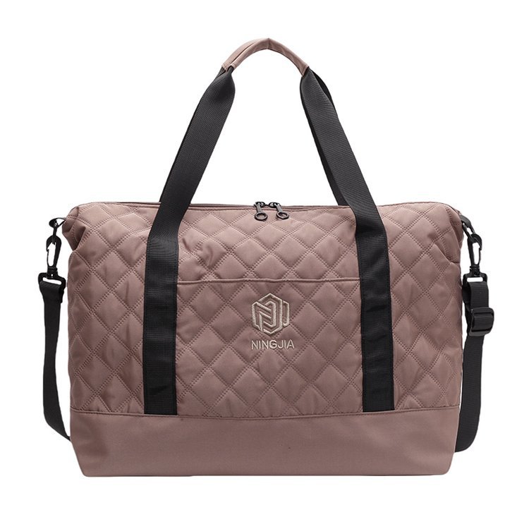 Large-capacity casual travel bag, fashionable and portable, maternity waiting bag, dry and wet separation, simple and lightweight, fitness and sports bag Item Picture