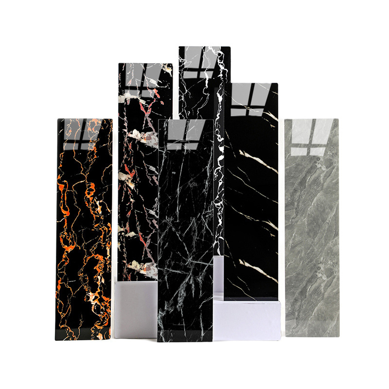 Aluminum-plastic board skirting board, self-adhesive pvc skirting board, wall stickers, window sill and corner lines, edge protection skirting board, tile stickers Item Picture