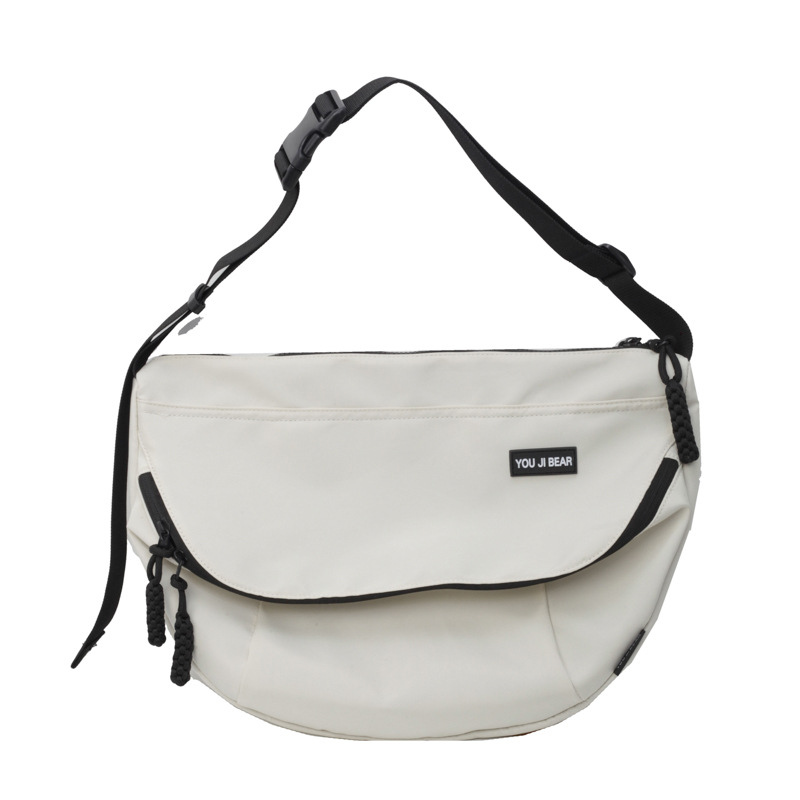 Trendy and casual Dumpling Bag 2024 Autumn/Winter New stylish large-capacity single-shoulder crossbody bag suitable for both men and women with a crescent shape Item Picture
