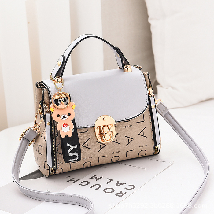 Small bag Women's 2024 Spring/Summer new fairy handbag, fashionable and popular single-shoulder crossbody small square bag, one-piece consignment Specification drawing