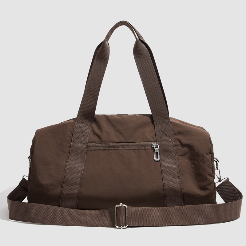 New cross-border large-capacity handbag, travel and business trip crossbody, foreign trade storage luggage bag, retro and simple fitness bag Specification drawing