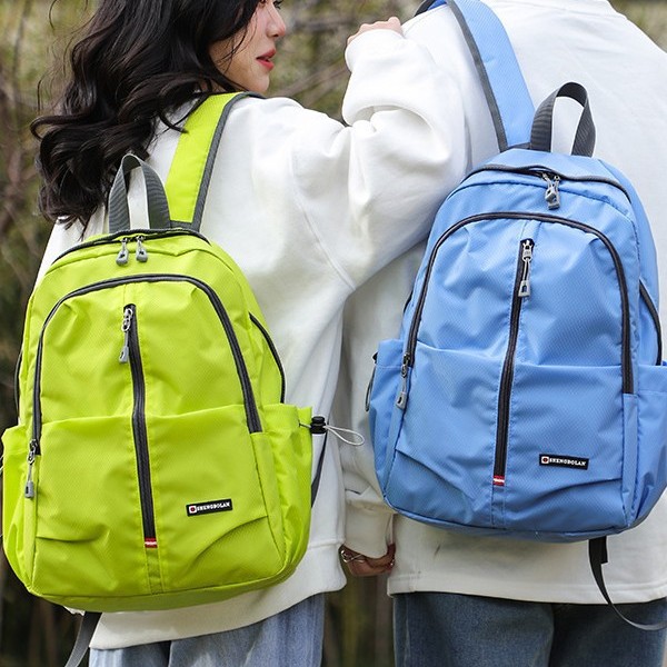 2024 New style simple and lightweight outdoor casual sports backpack, ultra-light large-capacity foldable travel bag details Picture