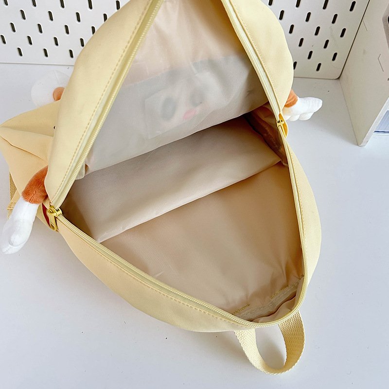 Ins-style fashionable and cute schoolbag for girls, Japanese-style soft girl cartoon backpack, versatile, student travel lightweight backpack trend Application Scenario