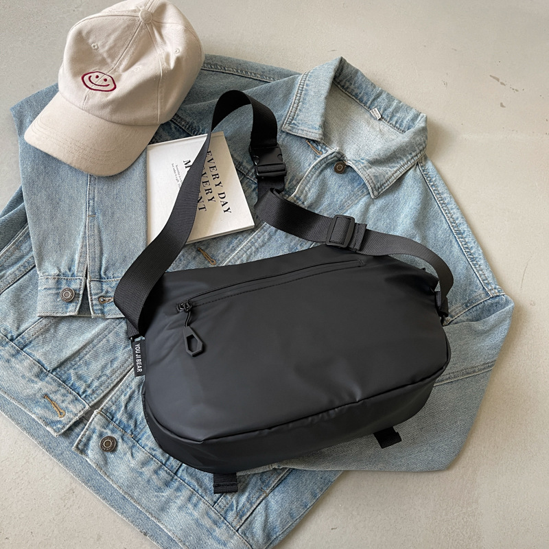 Casual large-capacity lightweight crossbody bag, 2024 new style bag, sports hiking crossbody bag, women's chest bag, cycling backpack, men Specification drawing