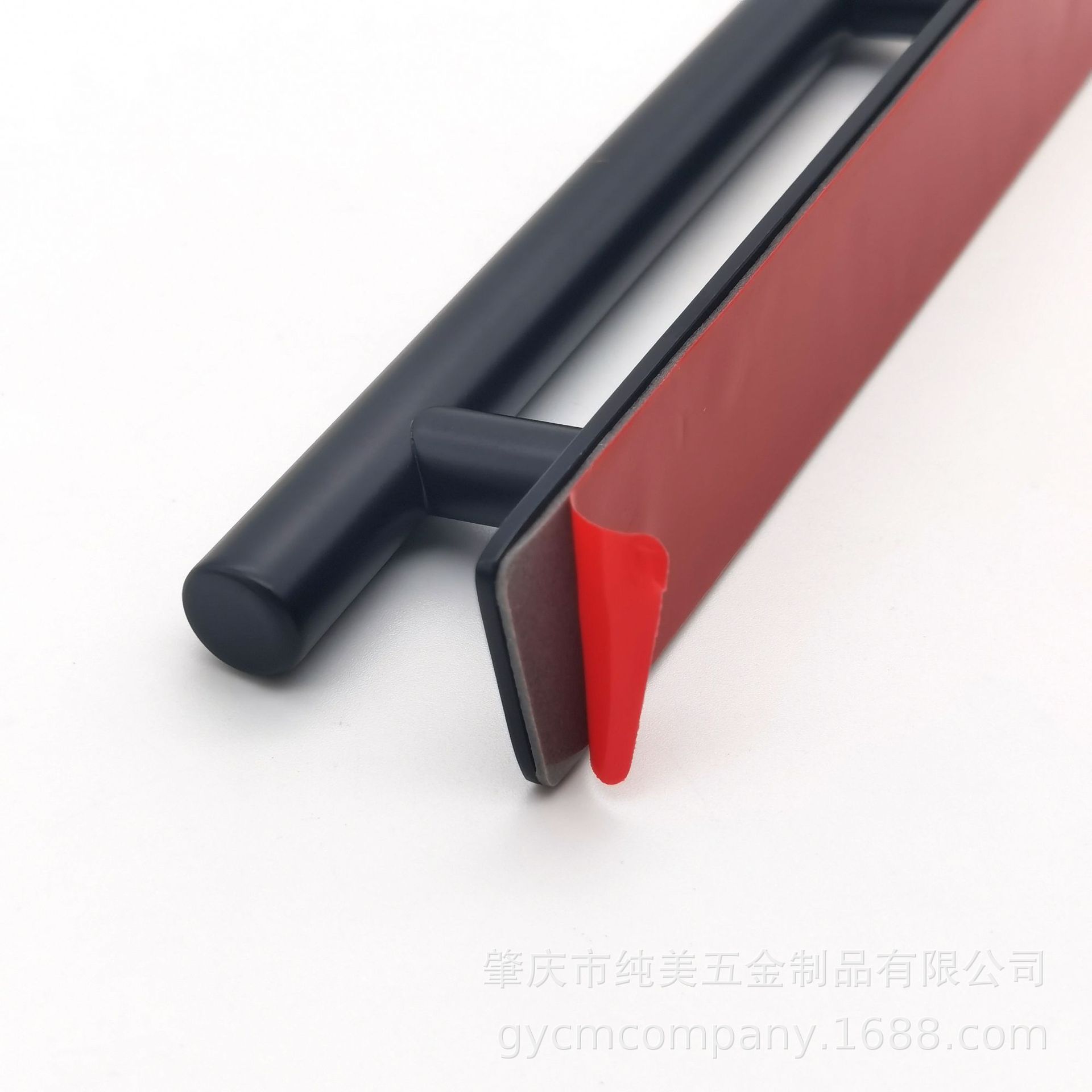 Stainless steel nail-free handle, stainless steel base plate handle, self-adhesive cabinet handle, hardware furniture handle, nail-free installation Application Scenario