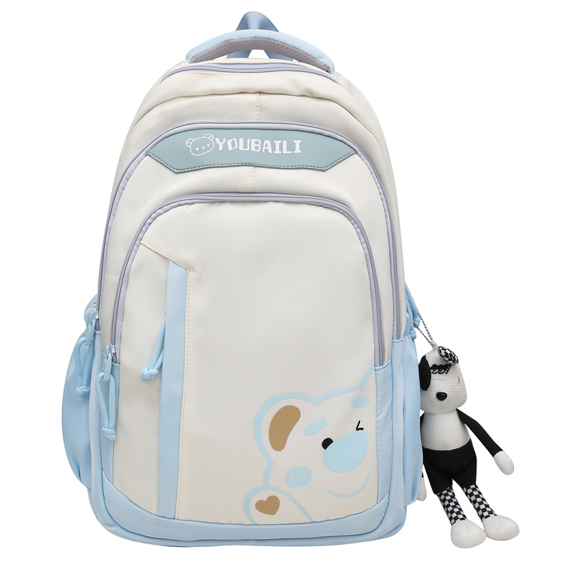 Cute and childlike schoolbag for girls 2024 New Korean version Instagram high appearance level backpack for primary and secondary school students in grades three to six Item Picture