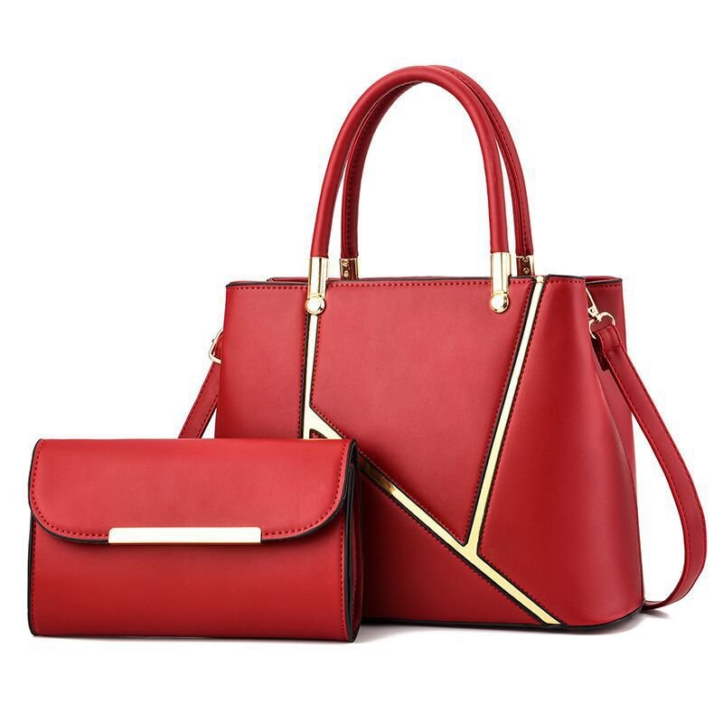 Taizhou PU Women's Bag 2022 New Style Women's Bag Korean style trendy mother-and-child bag, fashionable and simple single-shoulder handbag details Picture