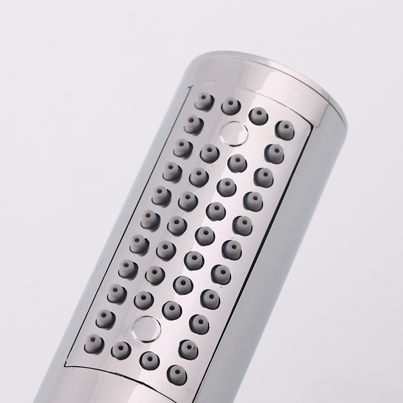 Shower head, handheld pressurized round rod shower head, cylindrical shower head Application Scenario