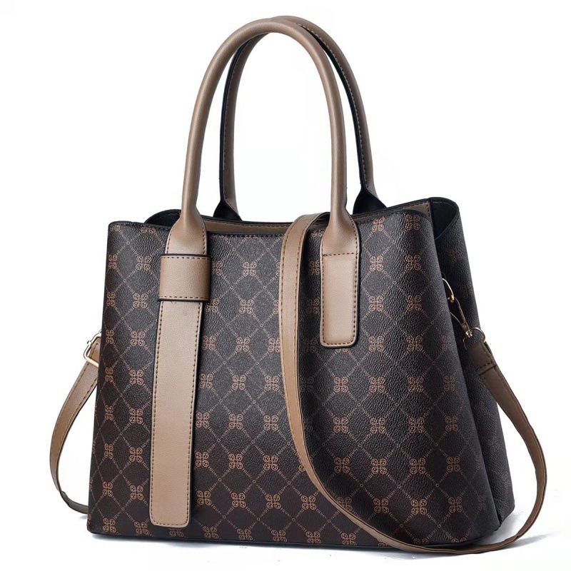 Wholesale of 2024 new European and American retro hand-held shoulder crossbody bags for middle-aged women in a fashionable and trendy style Item Picture