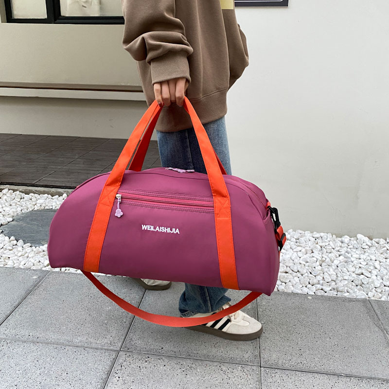 Japanese-style casual travel bags for women, short-distance lightweight swimming fitness bags, yoga bags, student class training bags for men Specification drawing