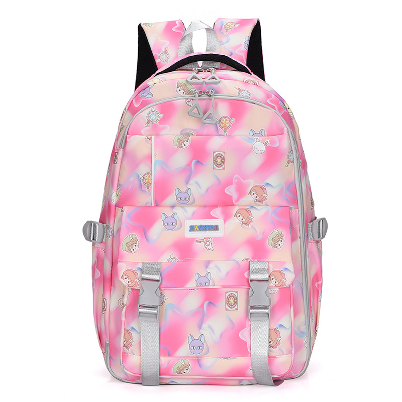 New series of refrigerator doors for foreign trade, schoolbags for primary and secondary school students, girls' high school students, multi-functional backpacks with high appearance standards, and large-capacity backpacks Specification drawing
