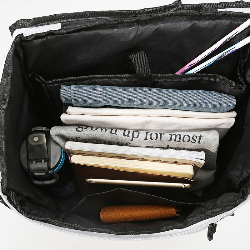 New badminton racket backpack, large-capacity hand-held tennis racket bag, multi-functional sports equipment portable storage bag Specification drawing