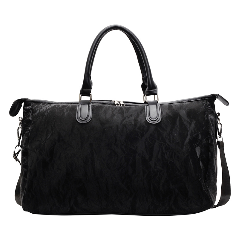 Solid-color simple short-distance travel bag, unisex carry-on bag, single-shoulder crossbody carry-on bag for pregnant women waiting for delivery Item Picture