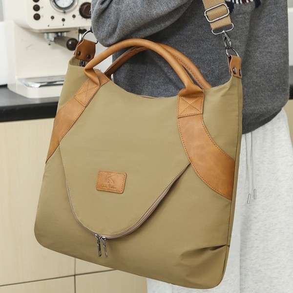 Fashionable and simple women's bag 2024 Winter new large-capacity tote bag, trendy handbag, single-shoulder crossbody nylon bag Application Scenario