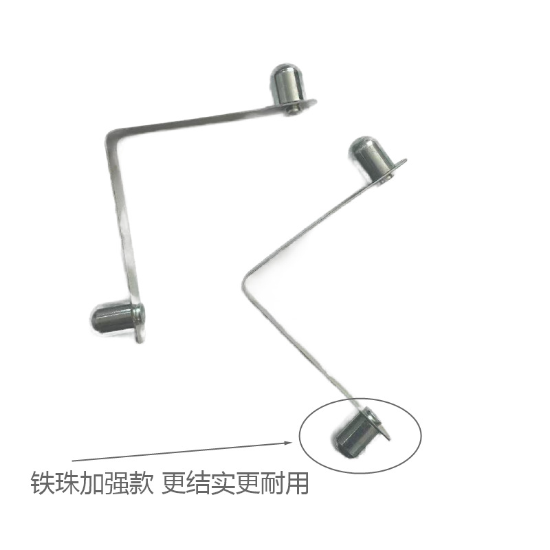 【 Factory Direct Sales 】 Spring Buckle Double spring buckle manganese steel plate snapper offers reliable and durable hardware with high elasticity Specification drawing