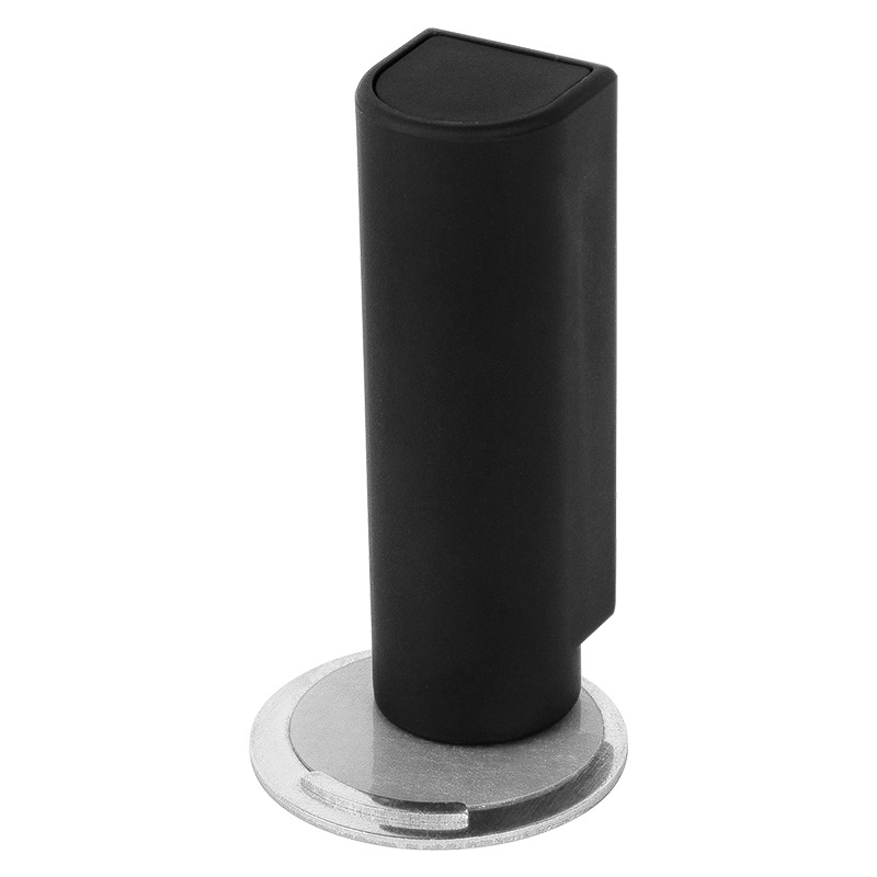 New ultra-narrow indoor bathroom door suction without drilling, silent suction, anti-collision and windproof toilet metal door Item Picture