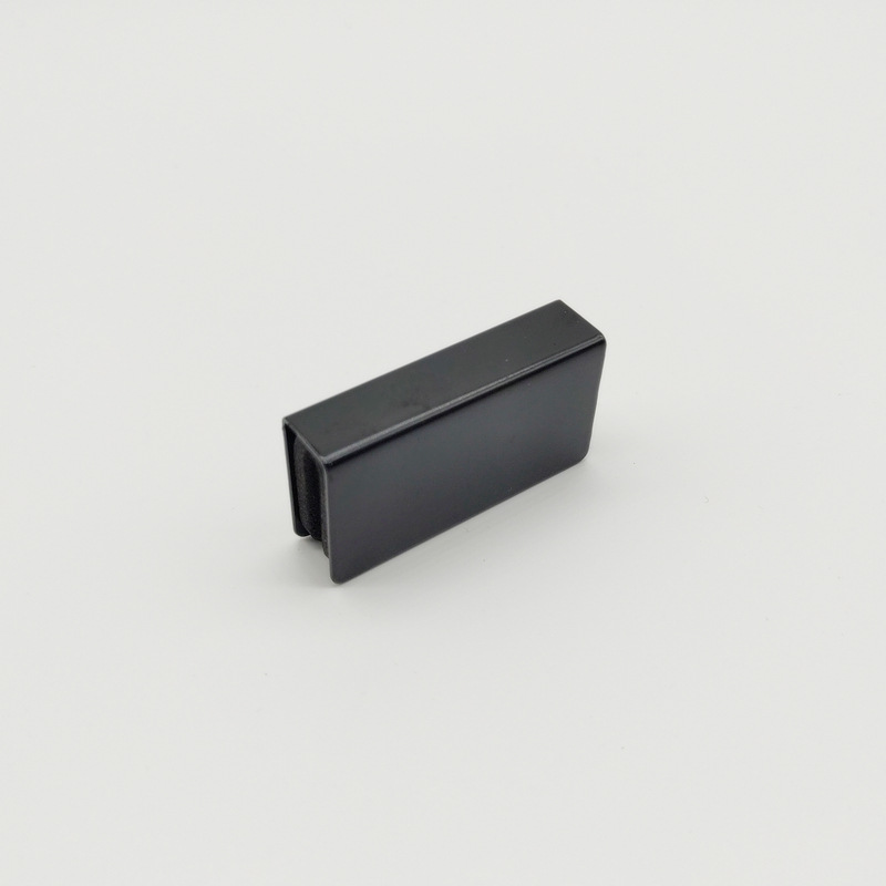 The black door clip of the acrylic display cabinet can hold a 6mm U-shaped glass door clip for the showcase details Picture