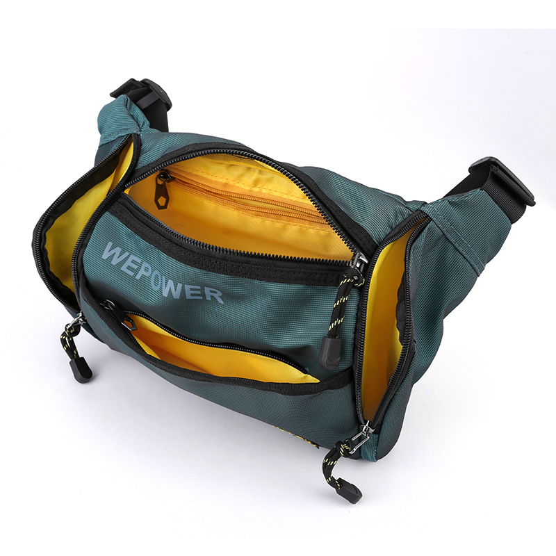 New cross-border trendy men's chest bag, large-capacity single-shoulder bag, water-resistant crossbody bag, casual outdoor sports waist bag Application Scenario
