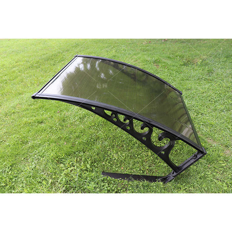 Outdoor small lawn mower silent sunshade canopy manufacturer direct supply PC polycarbonate sheet rain shelter canopy garden tool canopy Application Scenario