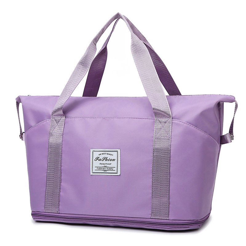 New large-capacity casual travel bags with dry and wet separation, hand-held shoulder bags, boarding bags, yoga and fitness luggage bags, batch details Picture