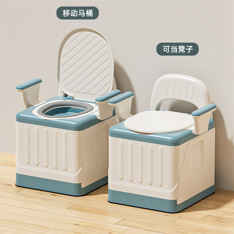 Home children's toilet, pregnant women's toilet and elderly toilet, foldable, no installation required, portable outdoor camping car toilet Application Scenario