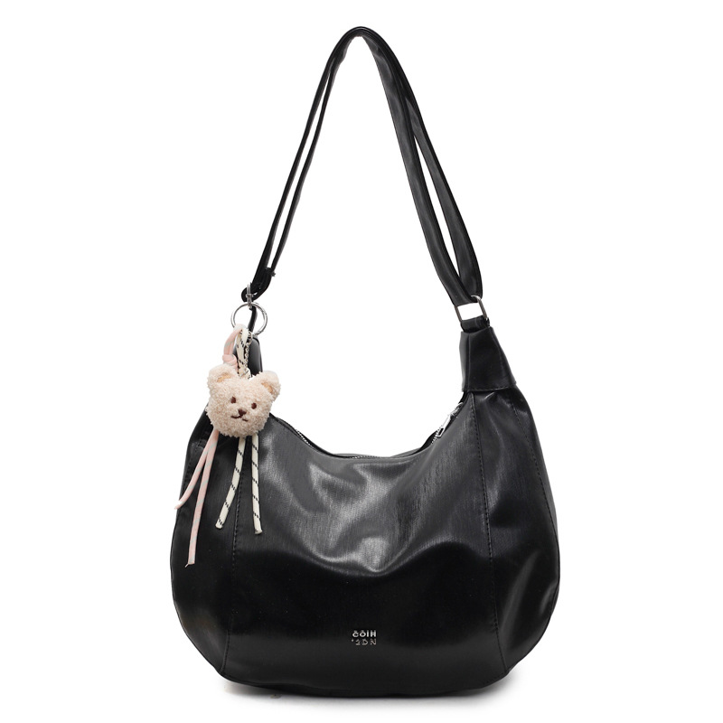 High-end large-capacity crossbody bag for women 2025 Spring New style dumpling bag, versatile single-shoulder armpit bag for women Item Picture