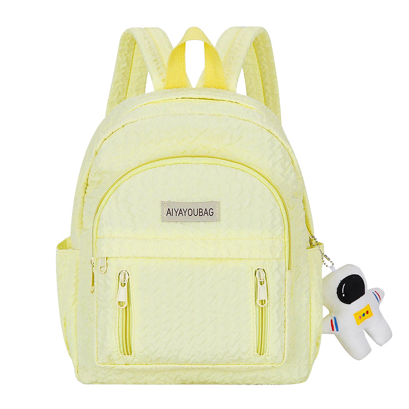 New types of travel and study bags for primary school students, simple backpacks for girls, travel backpacks for kindergartens, and travel and study bags Item Picture