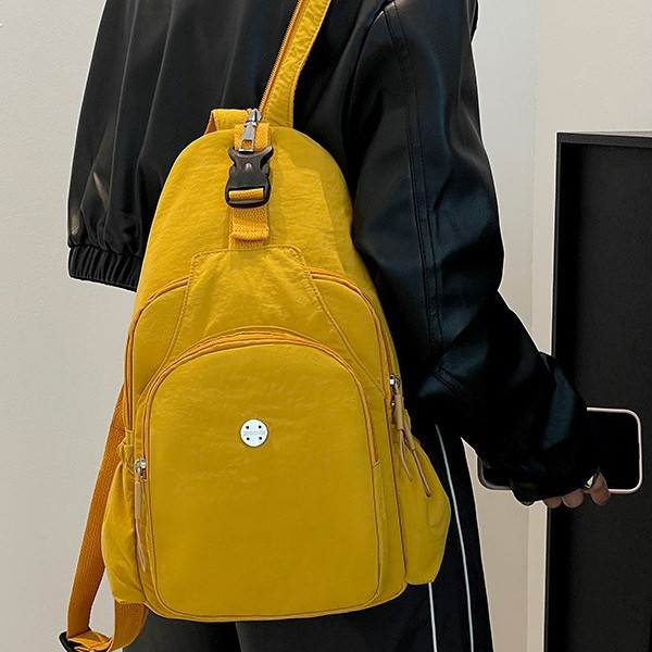 New multi-functional and fashionable backpack, women's multi-color outdoor casual travel bag, chest bag, large-capacity crossbody bag details Picture
