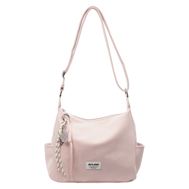 Cross-border niche candy-colored lightweight pleated shoulder strap tote bag for women, new summer large-capacity single-shoulder crossbody bag Item Picture
