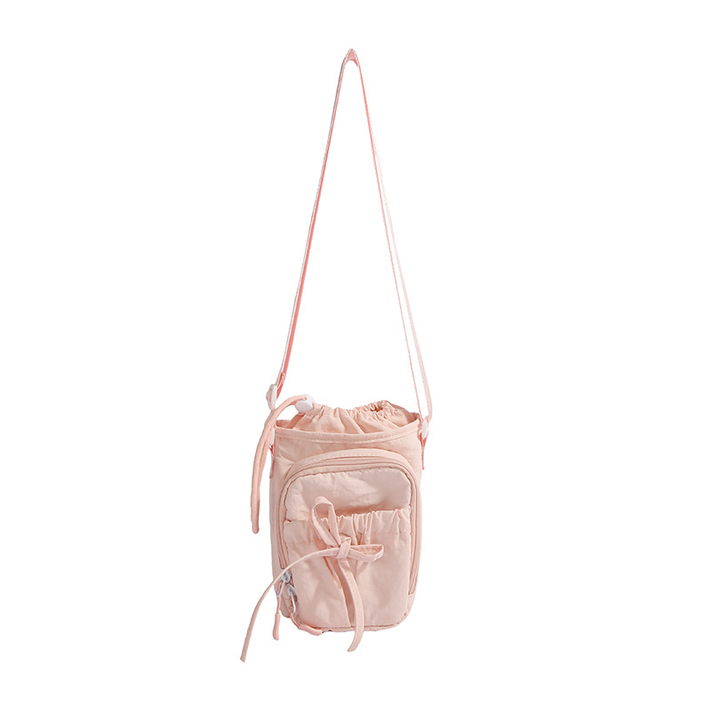 2025 New outdoor lightweight butterfly-end crossbody bag, waterproof phone bag, insulated water bottle bag, women's single-shoulder bag Item Picture