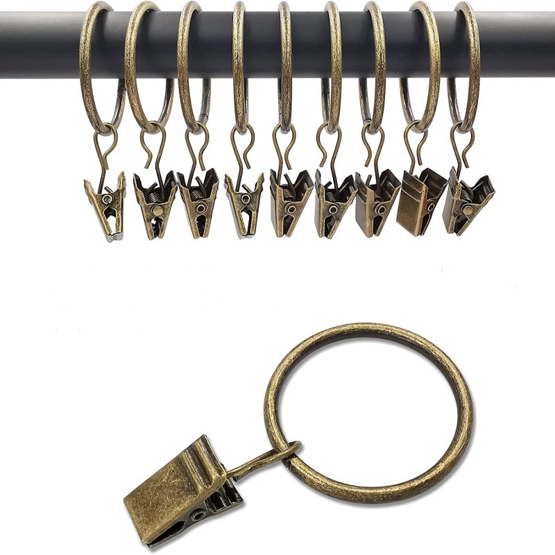 Cross-border direct sales of curtain hooks, curtain hooks, curtain accessories, curtain clips, curtain rings, with a bright surface Item Picture