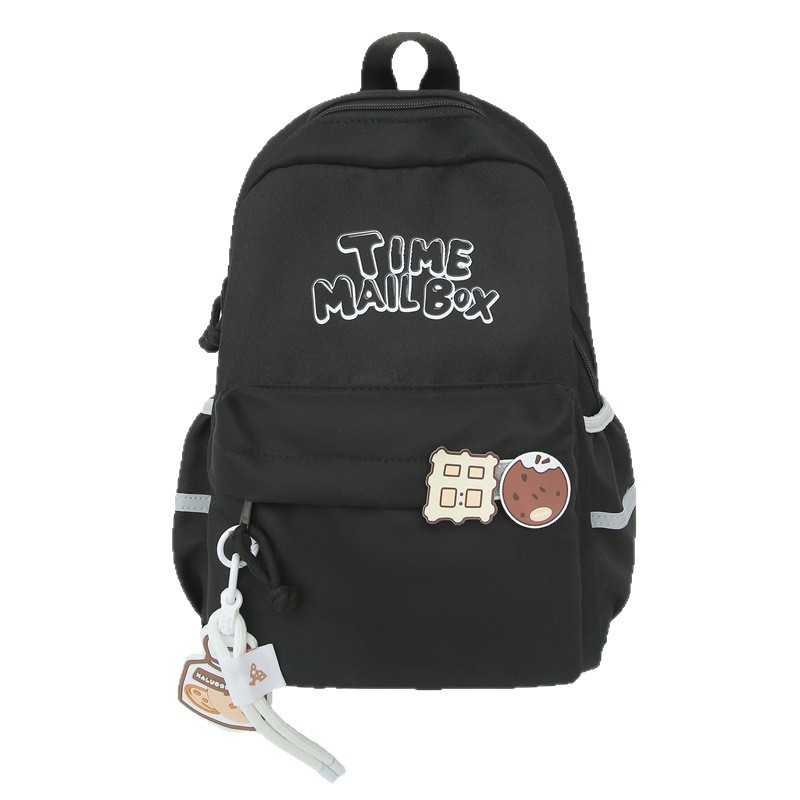 New cross-border backpack for girls, junior high school, senior high school and college students, campus small backpack, leisure travel and spring outing backpack Item Picture